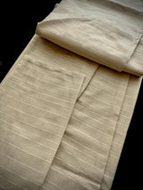 Beige Color Cotton Silk Kurta Pajama for Men - Kaash