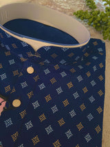 Blue Color Premium Pure Cotton Mens Kurta Pajama Set | Cotton Mens Kurtas | Father Son Kurta Set - Kaash