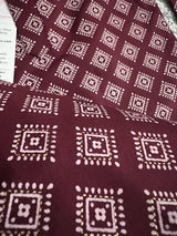 Boys Maroon Color Premium Cotton Silk Kurta Pajama Set - Kaash