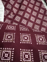 Boys Maroon Color Premium Cotton Silk Kurta Pajama Set | Cotton Kids Kurtas | Boys Kurta Pajama Sets - Kaash