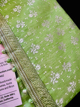 Bright Parrot Green Color Men Kurta Pajama - Mens Ethnic Wear - Men Party Wear - Wedding Wear for Men - Gift For Him - Indian Kurta USA - Kaash