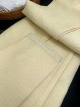 Cream Color Kurta with Self Design | Wedding & Party Wear - Kaash