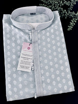 Designer Premium Grey Color Men Kurta Pajama Set for Men in Soft Silk | Mens Ethnic Wear | Indian Men Clothing | Kurta for Men - Kaash