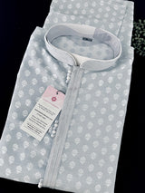 Designer Premium Grey Color Men Kurta Pajama Set for Men in Soft Silk | Mens Ethnic Wear | Indian Men Clothing | Kurta for Men - Kaash