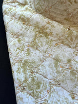 Dual Shaded Kurta in Pastel Green and White with Zari Strings and tiny Sequin Work Allover | Pastel Color Kurta | Wedding Party Wear Kurta - Kaash