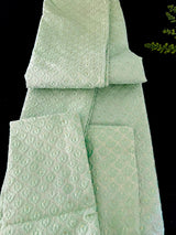 Grand Pastel Sea Green Color Men Kurta Pajama Set with Emberiodery and Sequin Work in Soft Butter Soft Silk | Indian Wedding Outfit for Men - Kaash