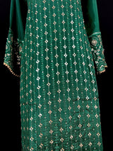 Green Color ReadytoWear Designer Party Wear Salwar Kameez | Indian Wedding Wear for Women | Indian Dress for Women | Readymade Salwar Kameez - Kaash