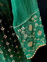 Green Color ReadytoWear Designer Party Wear Salwar Kameez | Indian Wedding Wear for Women | Indian Dress for Women | Readymade Salwar Kameez - Kaash