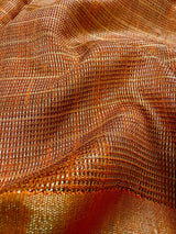 Handloom Bottle Green Color Pure Raw Silk Saree with Zari Weaving | SILK MARK CERTIFIED - Kaash