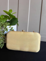 Handmade Sequin Gold Clutch Bag | Gold Sequin Work Clutch Purse | Party Clutch Sling | Wedding Purse in Gold| Wedding Gift - Kaash