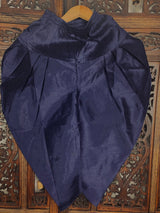 Boys 3pcs Kurta Pajama with Jacket in Floral Pattern in Sliver and Blue | Kids Wear | Boys Ethnic Wear