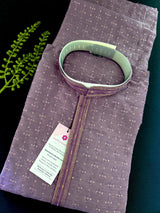 Lavender Color Kurta with Embroidery and Tiny Sequins | Designer Kurta Pajama Set for Men | Wedding & Party Wear Indian Ethnic Wear for Men