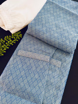 Bluish Grey Color Men Kurta | Grey Blue Kurta for Men | Kurta with tiny Sequins | Wedding and Party Wear Kurta for Men