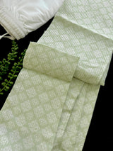 Green Color Designer Kurta with Digital Print in Soft Butter Silk with Thread and Sequence Work | Mens Ethnic Wear