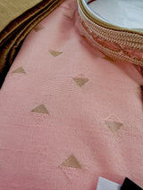 Readymade Pastel Light Pink Color Men Kurta Pajama in Raw Silk with lining | Festival and Wedding Wear Mens Kurta | Pastel Color Men Kurta