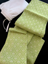 Green Color Soft Cotton Silk Kurta Pajama Set for Men | Kurta for Mehandi and Sangeet