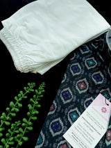 Green Color Soft Men Kurta with Ikkat Digital Prints | Soft Silk Kurta for Men | Men Ethnic Wear | Ethnic Men Wear in USA