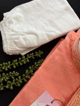 Peach Color Men Kurta Pajama | Pastel Color Kurta for Men | Designer Indian Kurtas for Men | Mens Ethnic