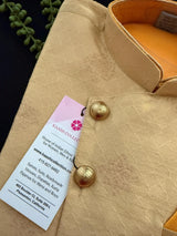 Mango Yellow Kurta and Dhoti with Gold Jacket for Boys | Kids Wear | Boys Ethnic Wear | Fancy Kurta for Boys