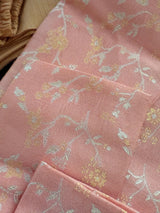 Peachy Pink Color Boys 2pcs Jacket Style Kurta with Balloon Style Dhoti | Kids Wear | Boys Ethnic Wear | Kids Indian Clothing