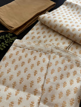 Gold Color Brocade Banarasi Silk Men Kurta with Weave Work | Mens Ethnic Wear | Indian Men Clothing USA | Wedding Wear Kurtas | Kurta Pajama