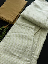 Pista Green Men Kurta Pajama Set with intricate design zari weave, tiny sequin | Mens Ethnic Wear