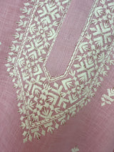 Pastel Pink Premium Cotton Kurta with Pajama | Handemberiodery Kurta with Cotton Lining | Cotton Mens Kurta Set