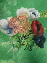 Green Pure Banarasi Kora Organza Handmade Saree with Antique and Sliver Zari | Light Weight Saree | Silk Mark Certified