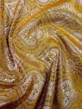 Statement Mehendi Green Color Semi Pure Banarasi Mashru Silk Saree | Mashru Silk Saree with Muted Gold Zari Weave | Ships from California