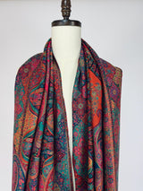 Multi Color Pashmina Kani Weave Kashmiri Wool Shawl | Kani Weave Cashmere Wrap | | Christmas Gift