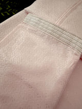 Pastel Baby Pink men's silk kurta with zari embroidery — Kaash Collection