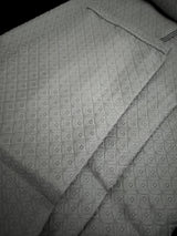 Steel Sliver Color Kurta with Self Design | Wedding & Party Wear