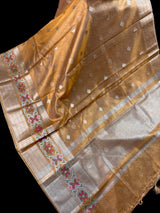 Gold Tissue Silk saree — Kaash Collection
