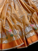 Gold Tissue Silk saree — Kaash Collection