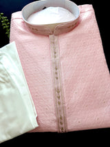 Baby Pink Soft Silk — Kaash Collection
