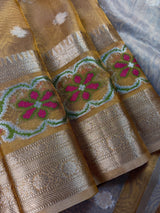 Gold Tissue Silk saree — Kaash Collection