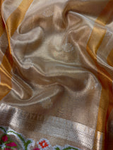 Gold Tissue Silk saree — Kaash Collection