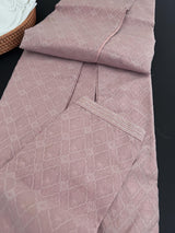 Light Mauve Pink designer Kurta Pajama for Men | Soft Raw Silk Men Ethnic Wear| Designer Mens Wear - Kaash