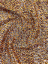 Mango Yellow Color Pure Khaddi Georgette Banarasi Silk Saree with Antique Zari Weave | Yellow Color Saree | SILK MARK CERTIFIED - Kaash