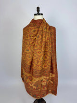Mustard Yellow Soft Pashmina Shawl - Kaash