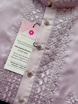 Ombre Lavender Color Kurta with Embroidery and Sequin - Kaash