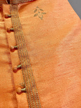 Orange Color Men Kurta Pajama – Mens Ethnic Wear - Kaash