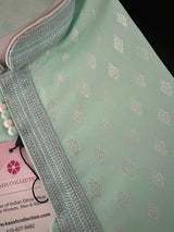 Pastel Sea Green Color Men Kurta Pajama Set for Men in Soft Silk | Mens Ethnic Wear | Indian Men Clothing | Kurta for Men - Kaash