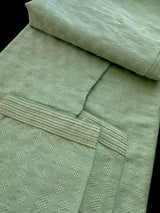 Pastel Sea Green Raw Silk Kurta Pajama Set for Men - Kaash