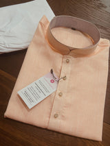 Premium Pure Linen Cotton Kurta Pajama Set for Men | Cotton Men Kurta | Soft Kurta for Men | Groomsmen Kurtas | Gift For Him New Collection - Kaash