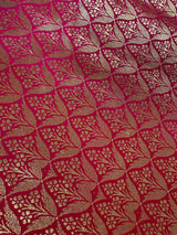 Statement Navy Blue Soft Banarasi Silk Handloom Saree - Banarasi Silk Wedding Sarees - Kaash