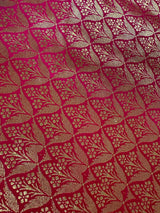 Statement Navy Blue Soft Banarasi Silk Handloom Saree - Banarasi Silk Wedding Sarees - Kaash