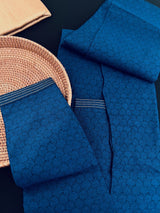 Teal Blue Men Kurta Pajama | Self Design embroidery Kurta | Men Ethnic Wear | Kurta Pajama in Blue Color For Men - Kaash