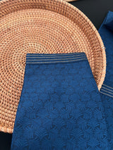 Teal Blue Men Kurta Pajama | Self Design embroidery Kurta | Men Ethnic Wear | Kurta Pajama in Blue Color For Men - Kaash