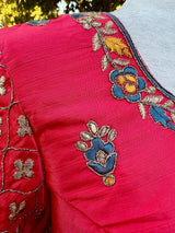 Banarasi Brocade Lehenga in Pink and Muted Gold Color with Embroidery Work - Kaash